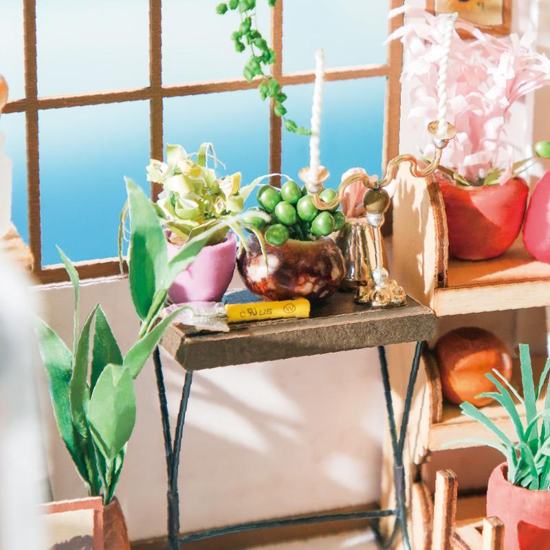 DIY Miniature Dollhouse Flower Shop "Emily's Flower Shop"