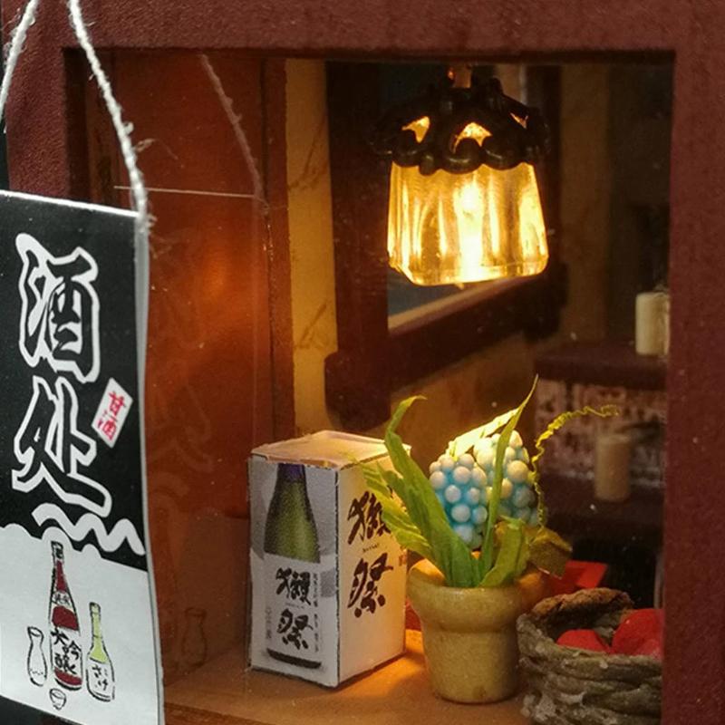 Miniature Dollhouse Japan Collection "Japanese Izakaya Restaurant" - Miniature Owl