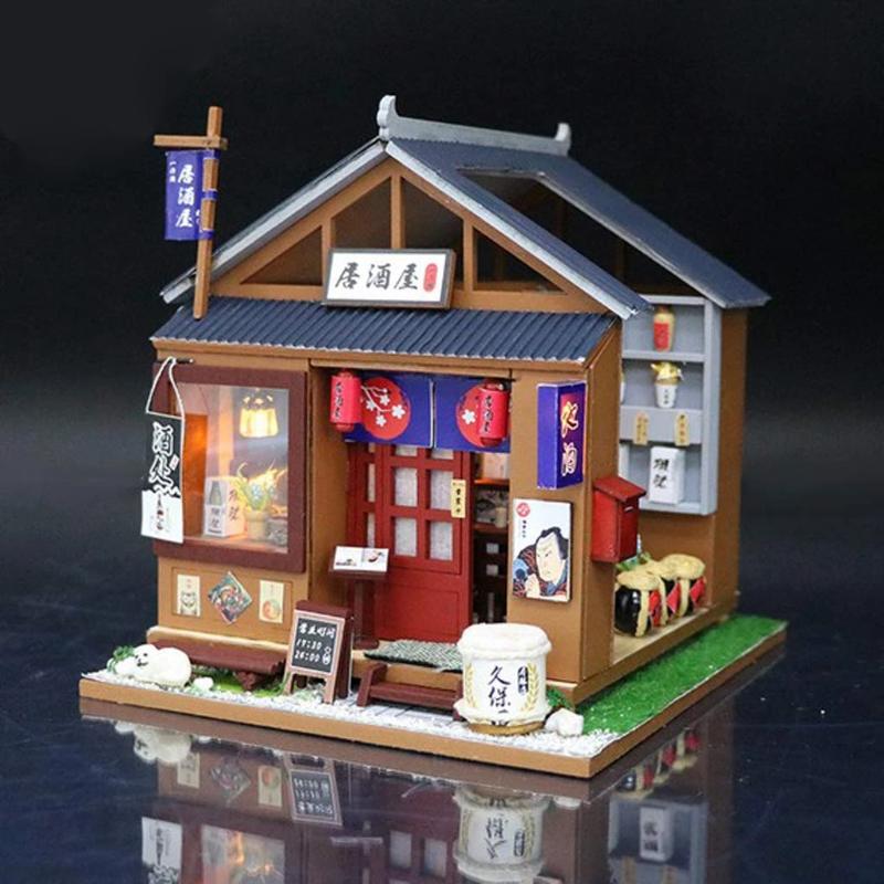 Miniature Dollhouse Japan Collection "Japanese Izakaya Restaurant" - Miniature Owl