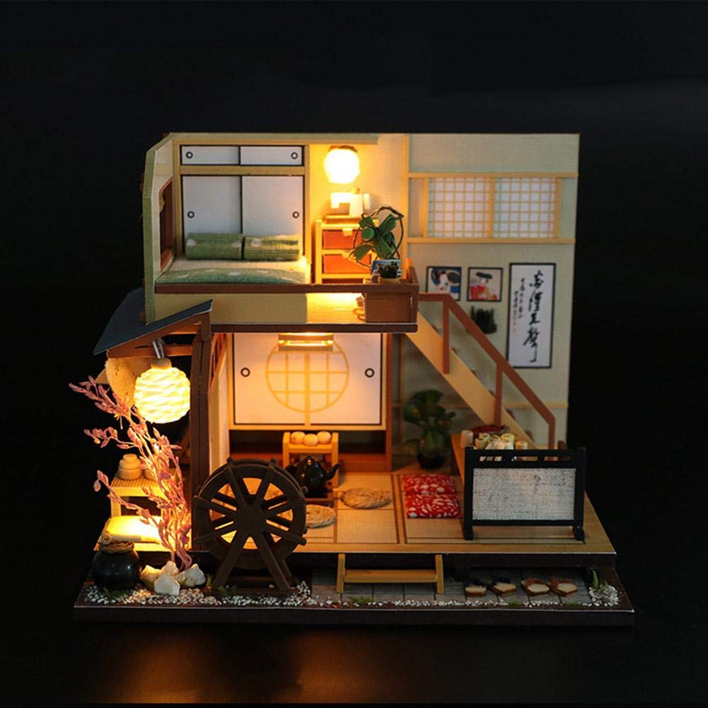 Miniature Dollhouse Japan Collection "Japan Forest Home" - Miniature Owl