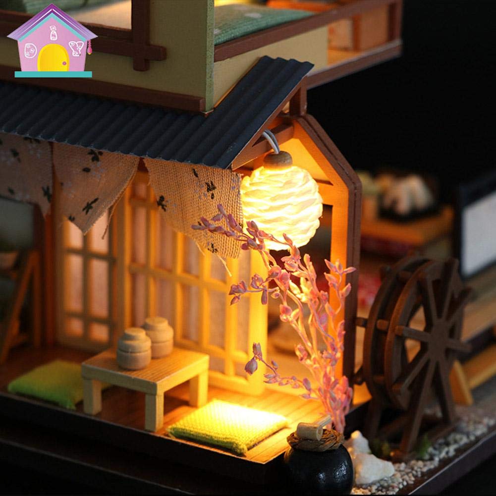 Miniature Dollhouse Japan Collection "Japan Forest Home" - Miniature Owl