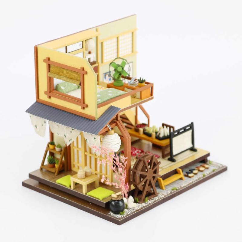 Miniature Dollhouse Japan Collection "Japan Forest Home" - Miniature Owl