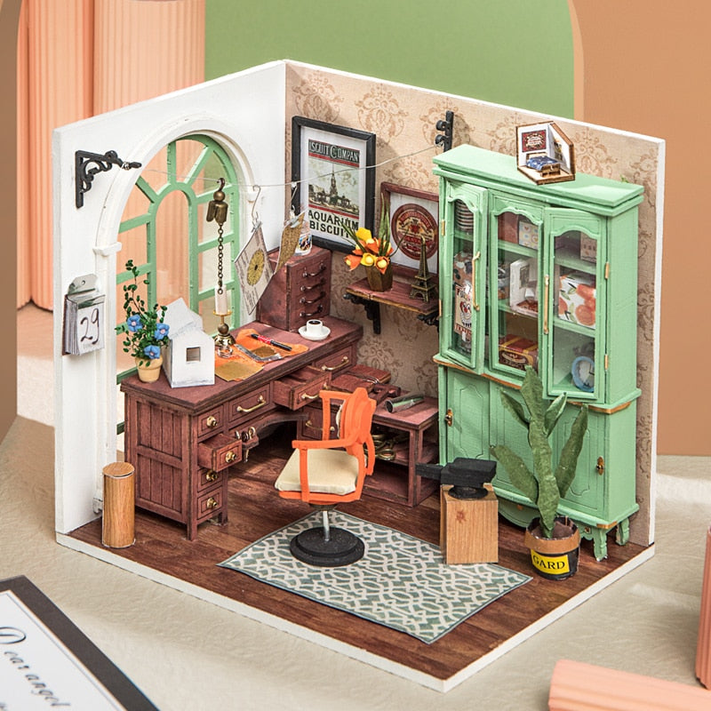 DIY Miniature Dollhouse Studio "Jimmy's Studio"