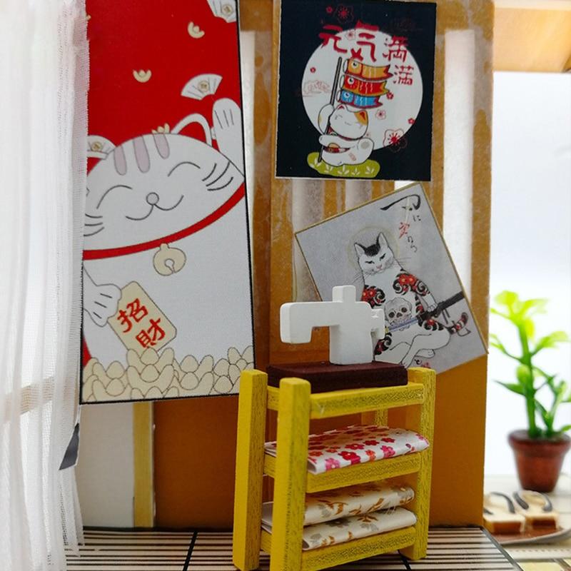 Miniature Dollhouse Japan Collection "Japanese Tatami Room" - Miniature Owl